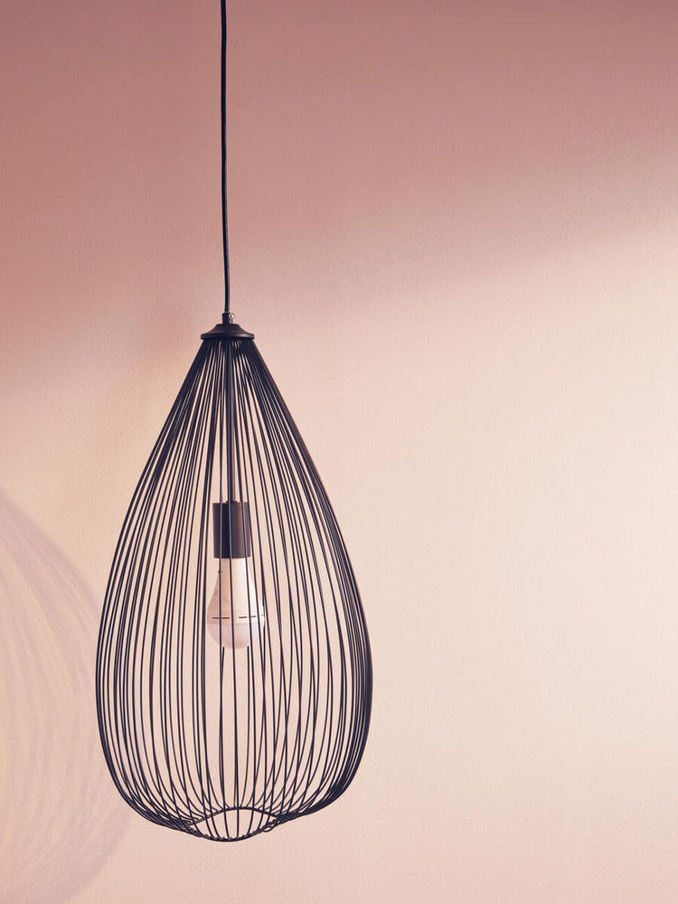 Sleek Teardrop Pendant Light