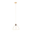 Lavis Gold Triangle Pendant Light