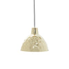 Luxe Hammered Gold Pendant Light