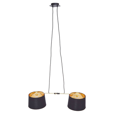 Luxe Dual Shade Pendant Light