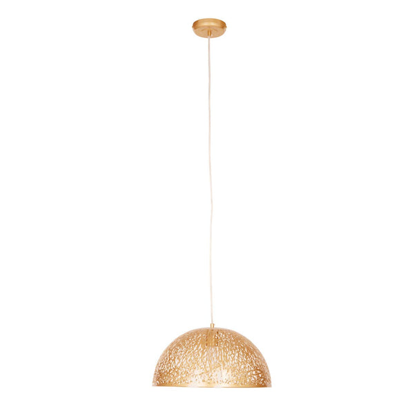 Golden Dome Pendant Light