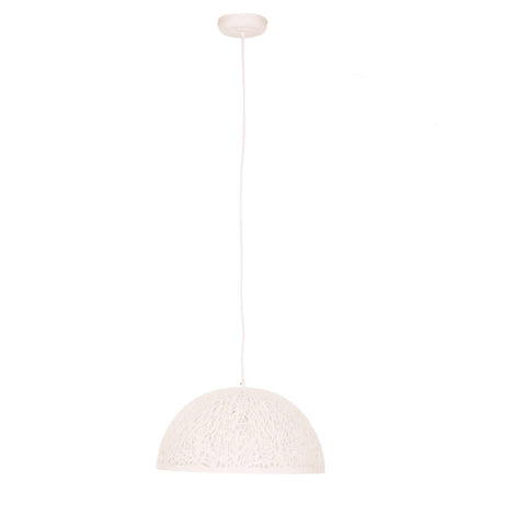 Glow White Dome Pendant Light