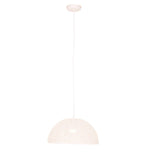 Glow White Dome Pendant Light