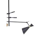 Tri-Shade Metallic Pendant Light