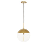 Golden Glass Pendant Light