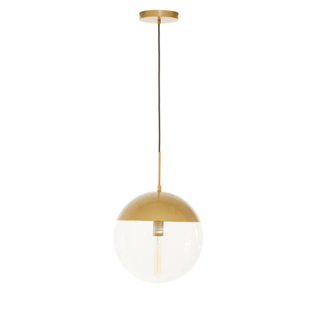 Golden Glass Pendant Light