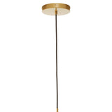 Golden Glass Pendant Light