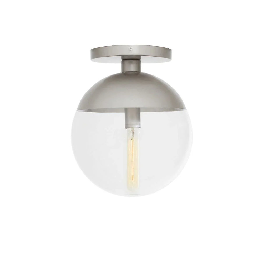 Gleaming Glass Globe Ceiling Light