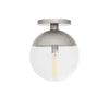 Gleaming Glass Globe Ceiling Light