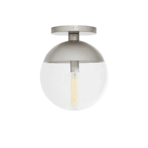 Gleaming Glass Globe Ceiling Light