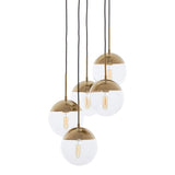 Luxe Gold Pendant Light Set