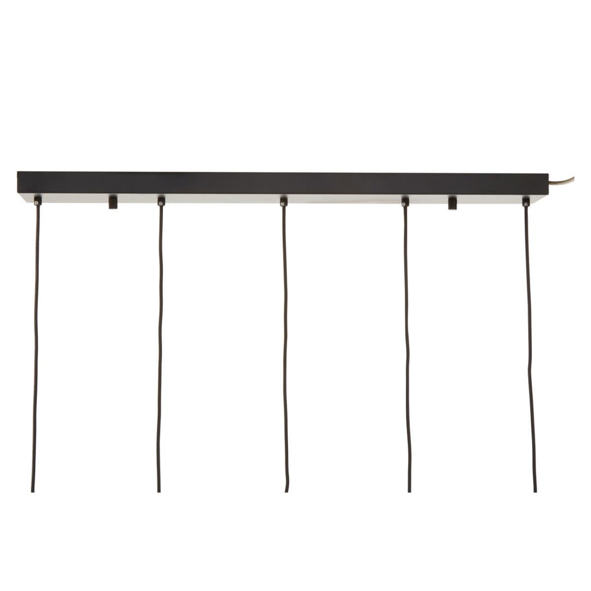 Modern Black Glass Pendant Light