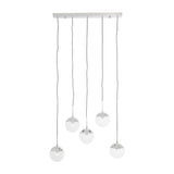 Chrome Glass Pendant Lighting
