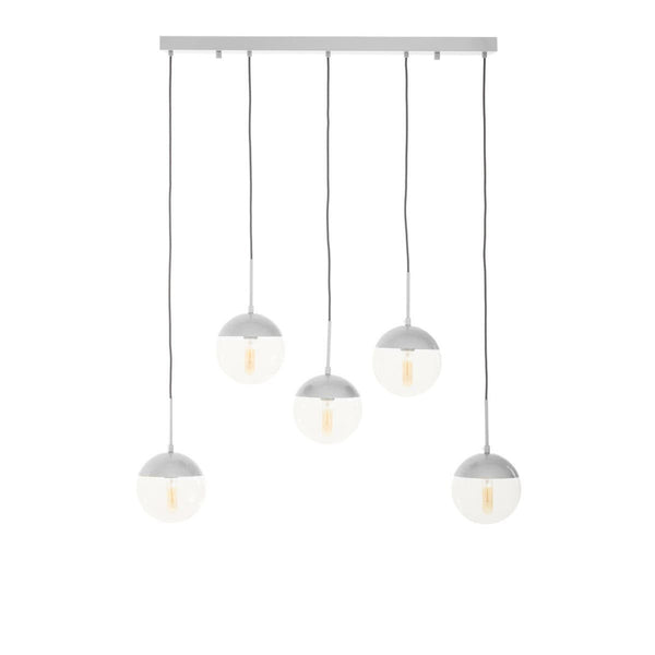 Chrome Glass Pendant Lighting