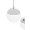 Chrome Glass Pendant Lighting