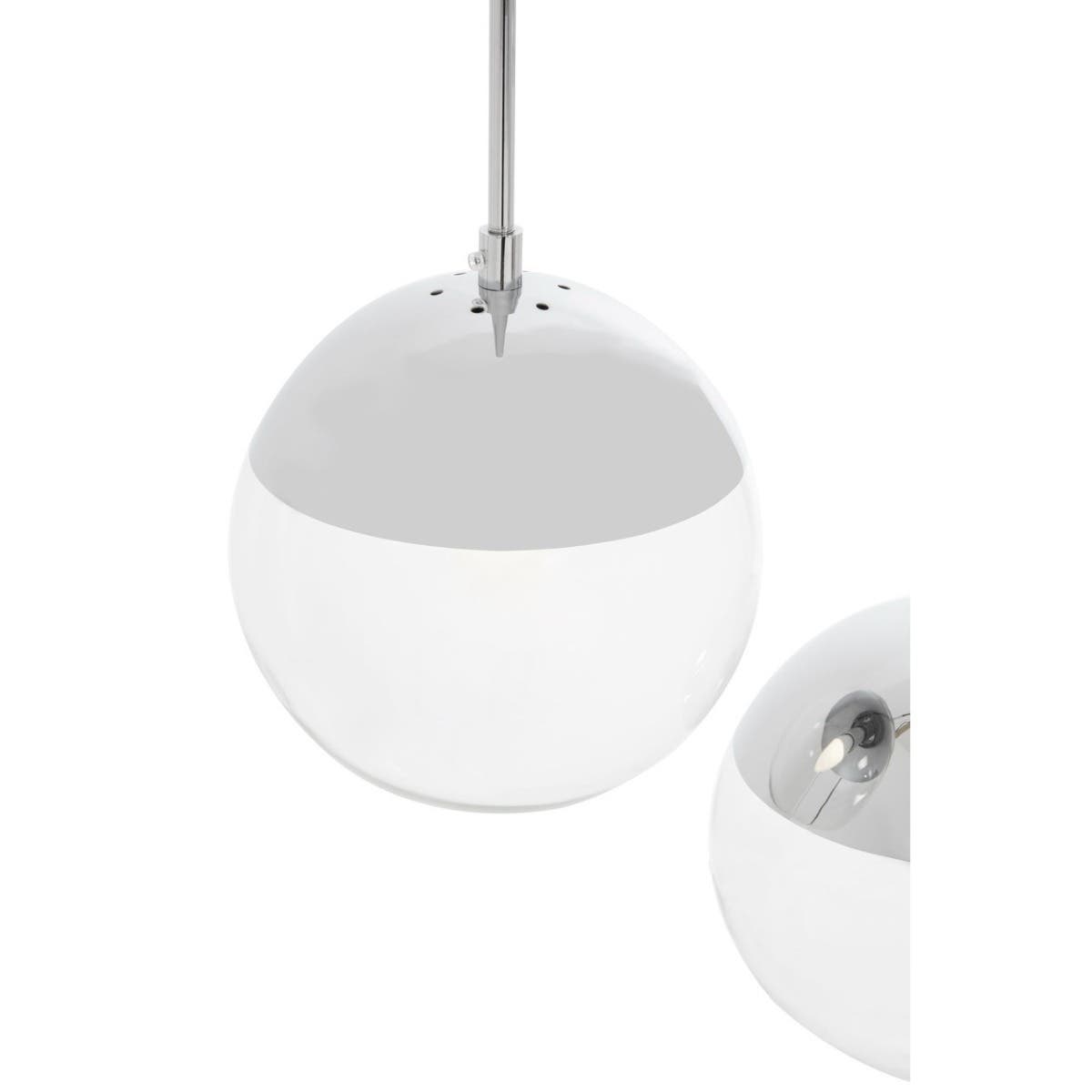 Chrome Glass Pendant Lighting