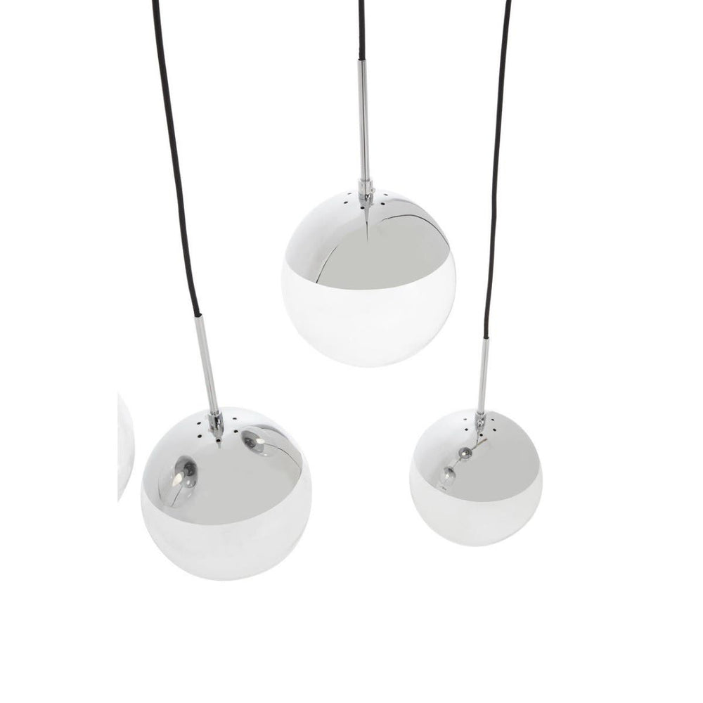 Chrome Glass Pendant Lighting