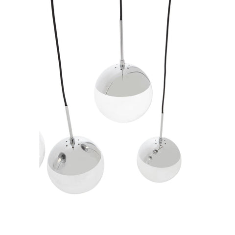 Chrome Glass Pendant Lighting