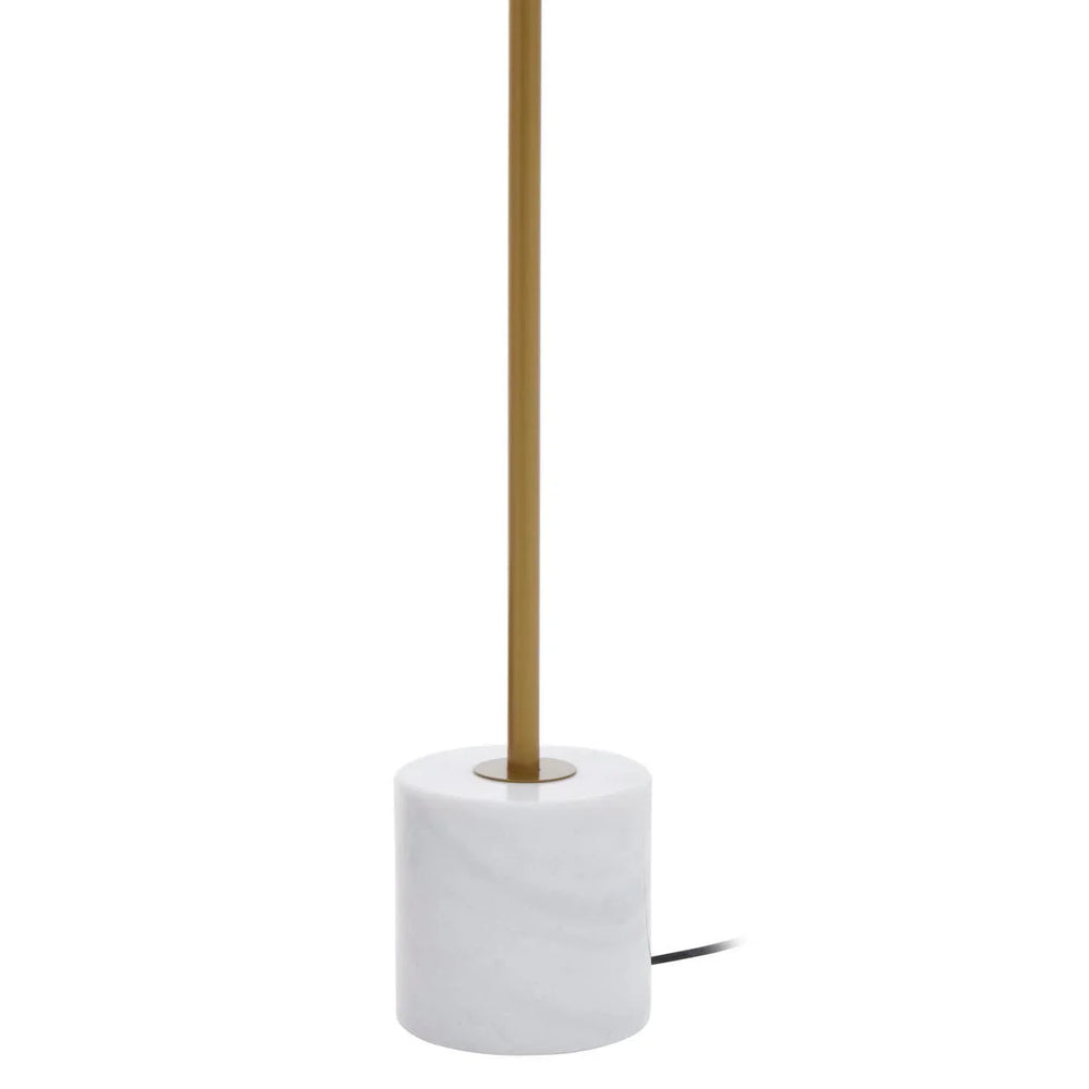 Modern Gold Globe Floor Lamp