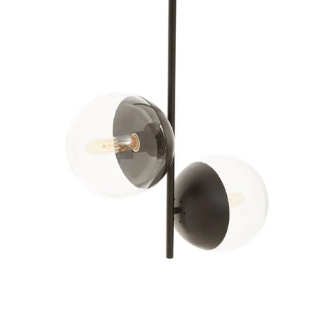 Modern Black Glass Pendant Light