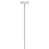 Modern Chrome Glass Pendant Light