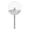 Modern Chrome Metal Floor Lamp