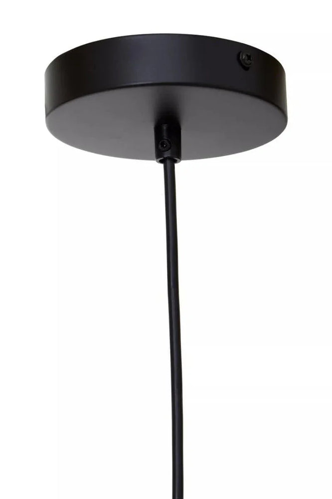 Geometric Chrome Pendant Light