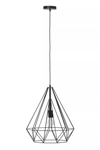 Modern Geometric Iron Pendant Light