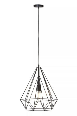 Modern Geometric Iron Pendant Light