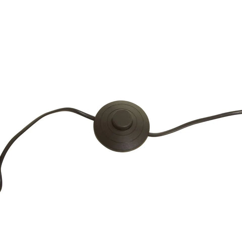 Sleek Chrome Tapered Floor Lamp