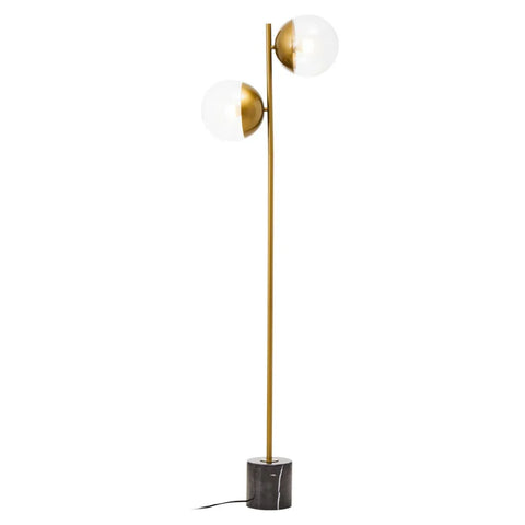 Luxe Gold Metal Floor Lamp