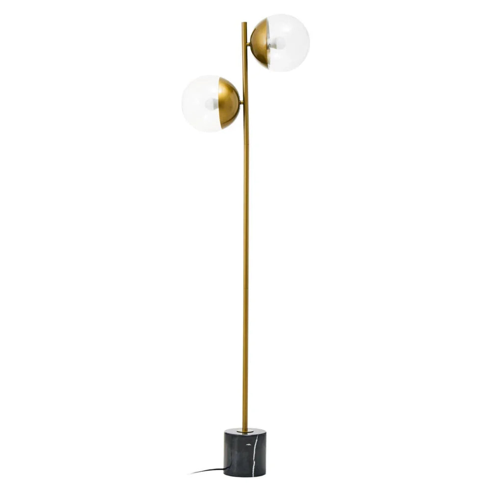 Luxe Gold Metal Floor Lamp
