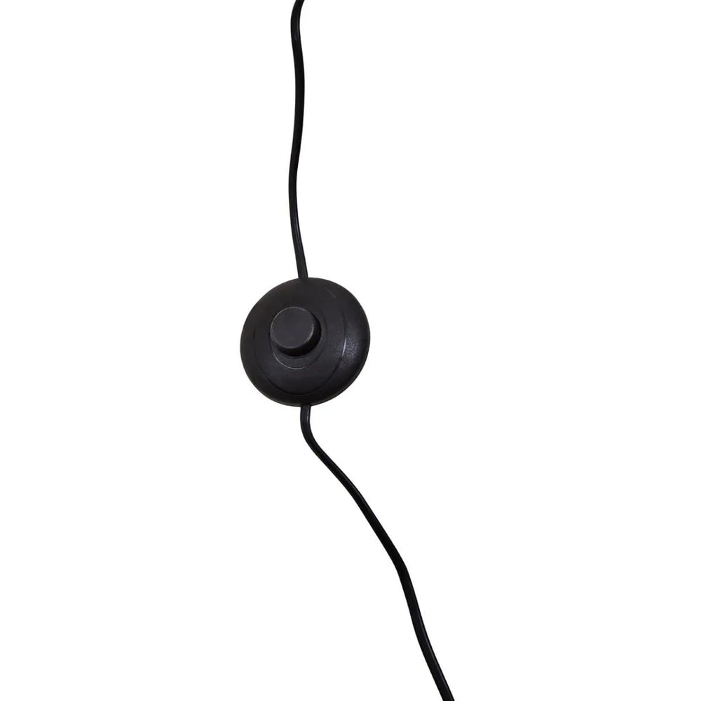 Luxe Silver Metal Globe Lamp