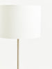 Modern Steel Waffle Shade Lamp