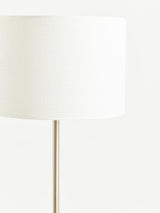 Modern Steel Waffle Shade Lamp