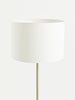 Modern Steel Waffle Shade Lamp