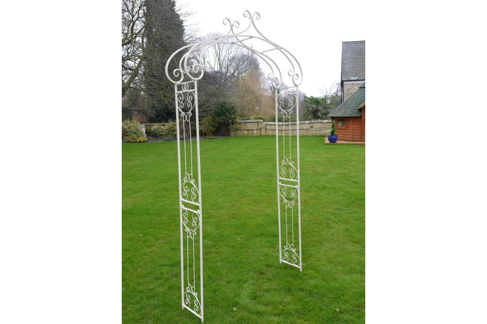 Antique Cream Garden Arch - 5874