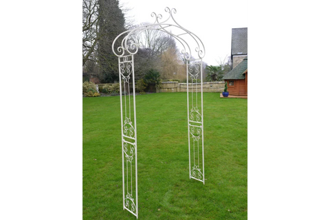 Antique Cream Garden Arch - 5874