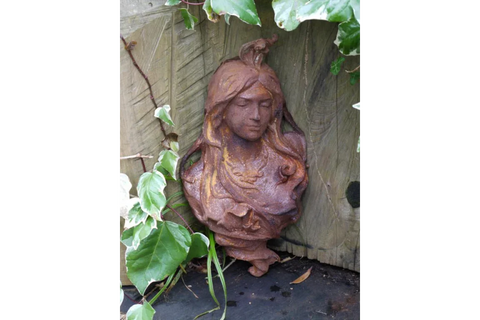 Bust Wall Decoration (Rusty) - 2771