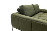 Hallie Fabric 2 Seater - Green