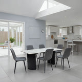 Messina 1.8m Dining Table - Italy Grey