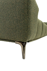 Hallie Fabric 2 Seater - Green