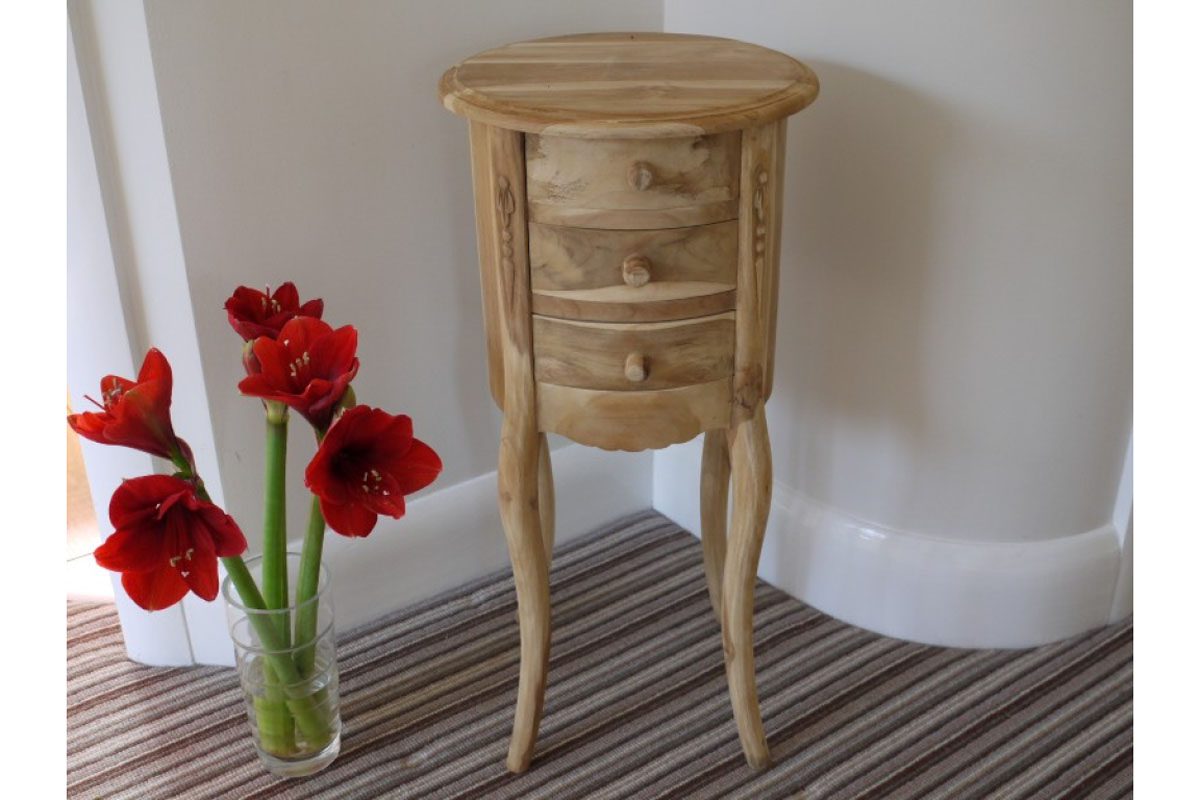 Bedside (Round/Unfinished)