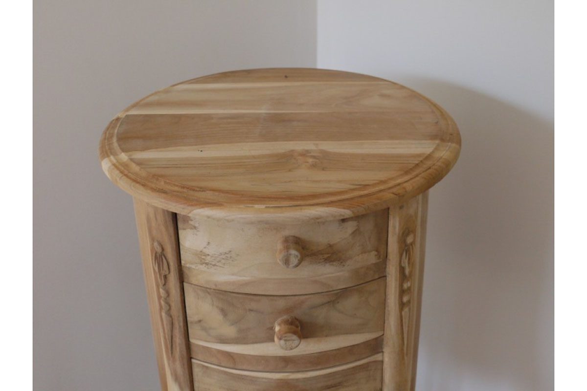 Bedside (Round/Unfinished)