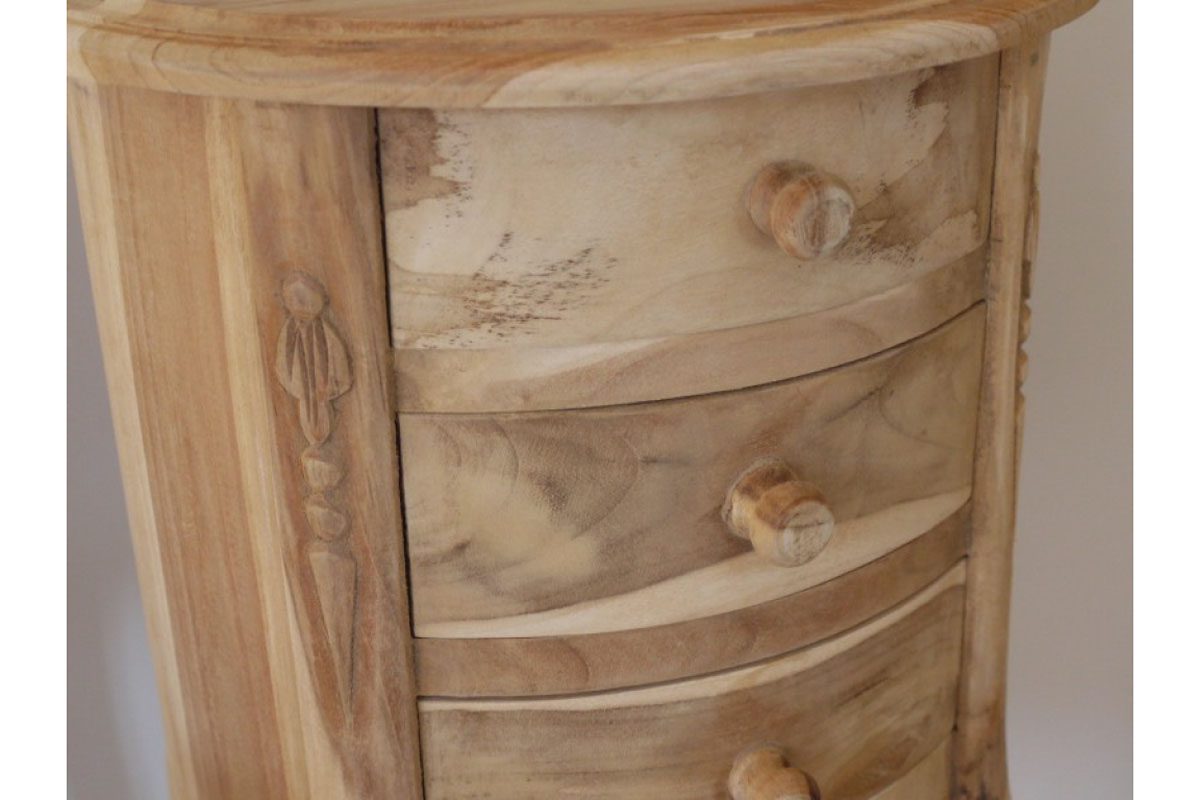 Bedside (Round/Unfinished)