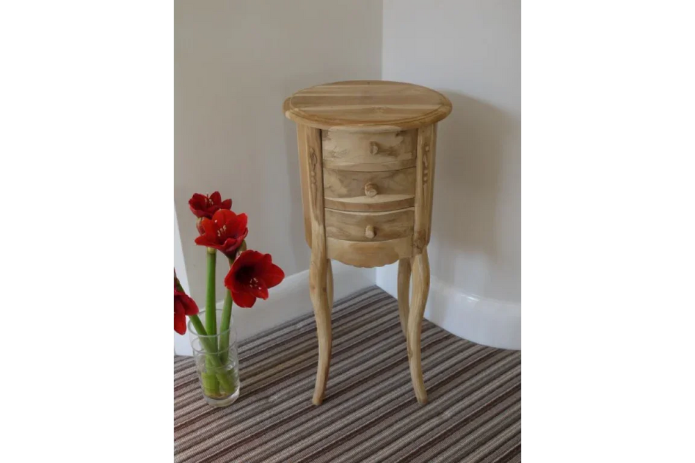 Bedside (Round/Unfinished) - 3144