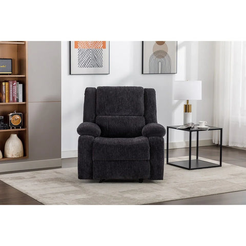 Perth 1 Seater Recliner Charcoal