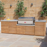 Bali Outdoor Kitchen Units With Drawers - Medium Configuration