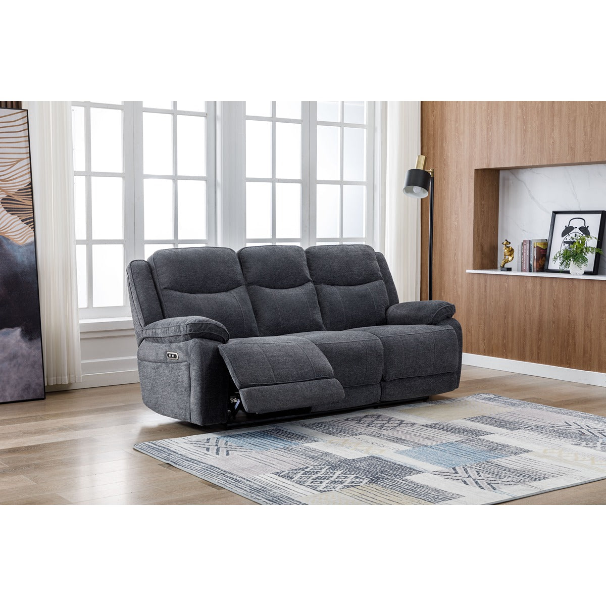 Herbert Dark Grey 3P Electric Part A