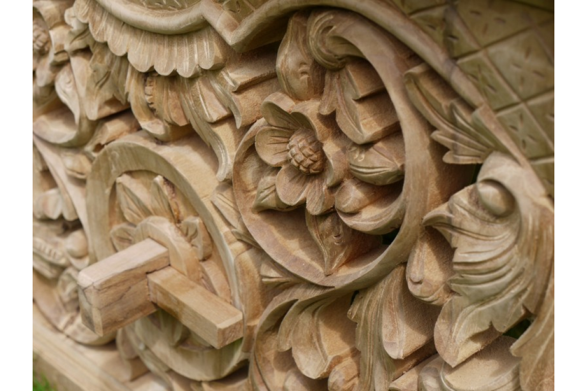 Teak Bench - 3676